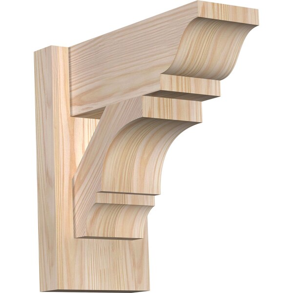 Ekena Millwork Balboa Traditional Smooth Outlooker, Douglas Fir, 5 1/2"W x 12"D x 12"H OUT06X12X12BOA01SDF - main
